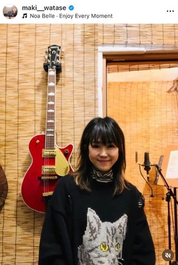 渡瀬マキさんのインスタグラム（＠maki__watase）より