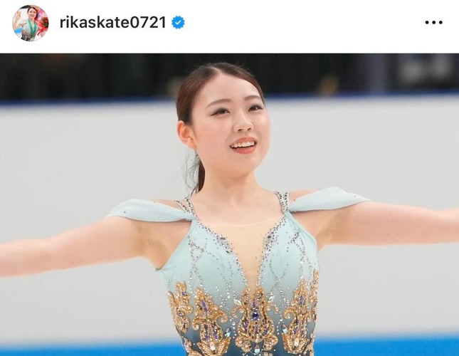 紀平梨花さんのインスタグラム（＠rikaskate0721）より