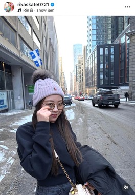 紀平梨花さんのインスタグラム（＠rikaskate0721）より