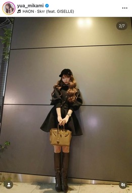 三上悠亜さんのインスタグラム（＠yua_mikami）より