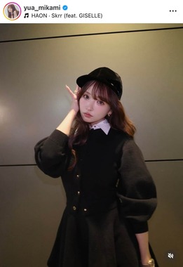 三上悠亜さんのインスタグラム（＠yua_mikami）より