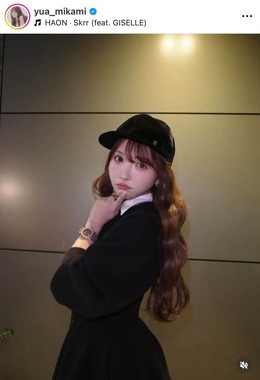 三上悠亜さんのインスタグラム（＠yua_mikami）より
