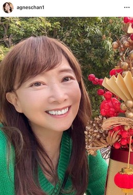 アグネス・チャンさんのインスタグラム（＠agneschan1）より