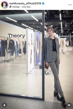 Mattさんのインスタグラム（＠mattkuwata_official2018）より