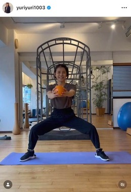 石田ゆり子さんのインスタグラム（＠yuriyuri1003）より