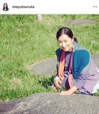 鶴田真由さんのインスタグラム（＠mayutsuruta）より