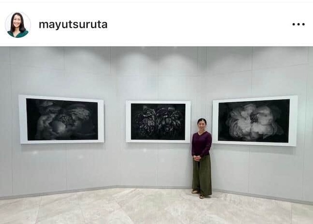鶴田真由さんのインスタグラム（＠mayutsuruta）より