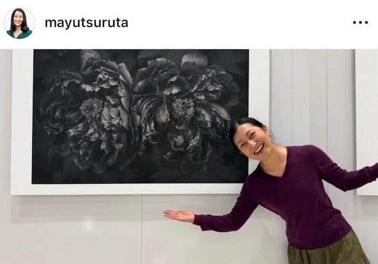 鶴田真由さんのインスタグラム（＠mayutsuruta）より