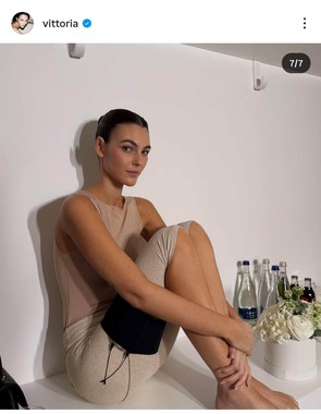 ヴィットリア・チェレッティさんのインスタグラム（＠vittoria）より