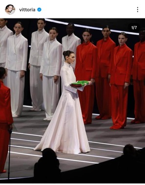 ヴィットリア・チェレッティさんのインスタグラム（＠vittoria）より