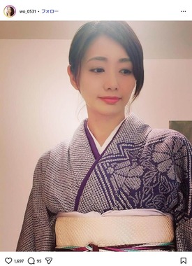 眞鍋かをりさんのインスタグラム（wo_0531）より