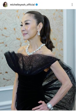 ミシェル・ヨーさんのインスタグラム（＠michelleyeoh_official）より