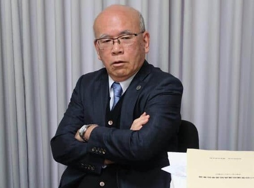 久米晃氏（金本裕司撮影）