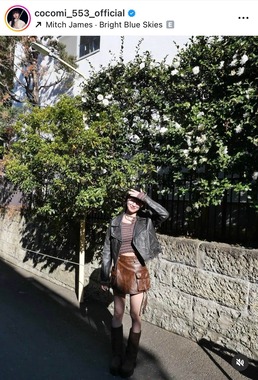 Cocomiさんのインスタグラム（＠cocomi_553_official）より