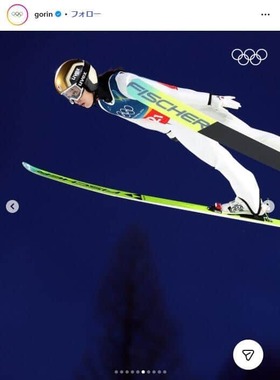 国際オリンピック委員会公式インスタグラム（＠gorin）より