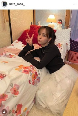 加藤ローサさんのインスタグラム（＠kato_rosa_）より