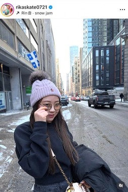 紀平梨花選手のインスタグラム（＠rikaskate0721）より