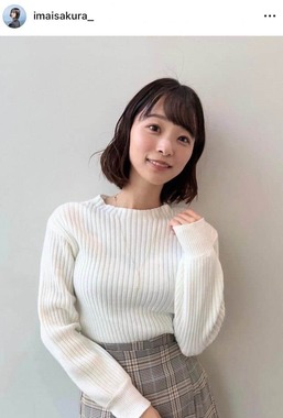 今井春花さんのインスタグラム（＠imaisakura_）より