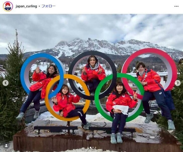 日本カーリング協会公式インスタグラム（@japan_curling）より