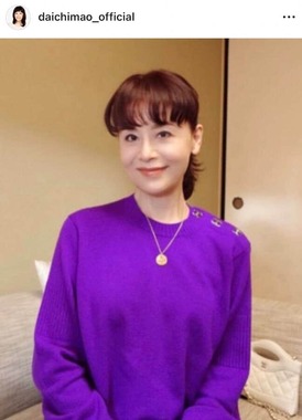 大地真央さんのインスタグラム（＠daichimao_official）より