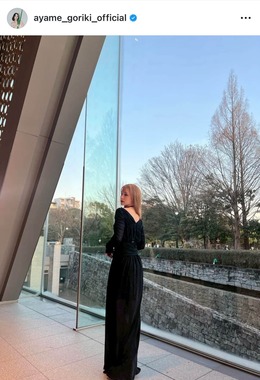 剛力彩芽さんのインスタグラム（＠ayame_goriki_official）より
