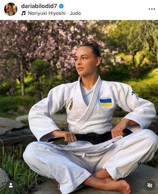 ダリア・ビロディドさんのインスタグラム（＠dariabilodid7）より