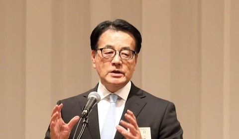 中道・岡田克也氏、議員会館撤収完了　「残されたのはカエルだけ」、何匹かは「私も連れて帰って」