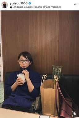 石田ゆり子さんのインスタグラム（＠yuriyuri1003）より