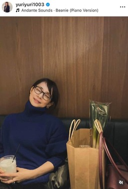 石田ゆり子さんのインスタグラム（＠yuriyuri1003）より