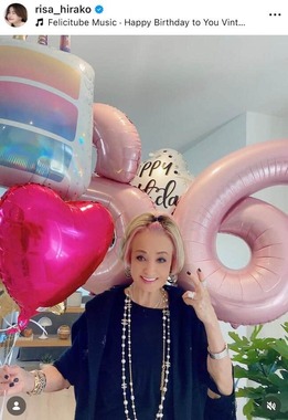 平子理沙さんのインスタグラム（＠risa_hirako）より