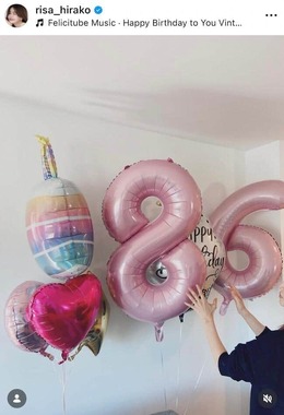 平子理沙さんのインスタグラム（＠risa_hirako）より
