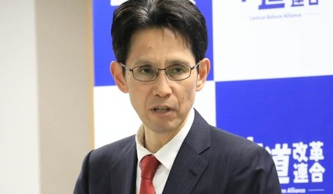 中道・代表選出馬の階議員、「イケメン俳優」次男の話題に笑顔　父に似てると言われると「すごい嫌がります」