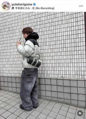 堀米雄斗選手のインスタグラム（＠yutohorigome）より