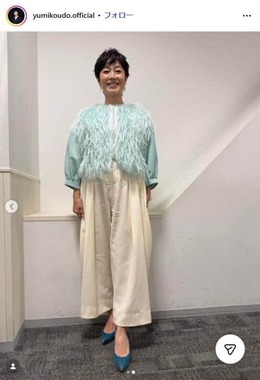 有働由美子アナのマネージャーのインスタグラム（@yumikoudo.official）より