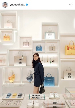 新木優子さんのインスタグラム（＠yuuuuukko_）より