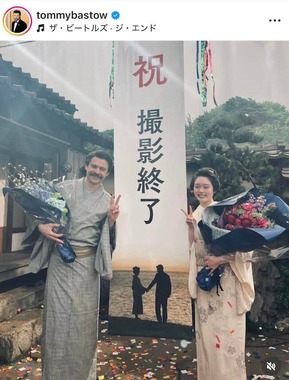 トミー・バストウさんのインスタグラム（＠tommybastow）より