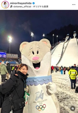 林田美学さんのインスタグラム（＠minorihayashida）より
