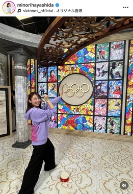 林田美学さんのインスタグラム（＠minorihayashida）より
