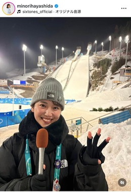 林田美学さんのインスタグラム（＠minorihayashida）より
