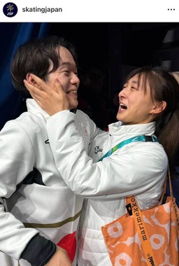日本スケート連盟の公式インスタグラム（＠skatingjapan）より