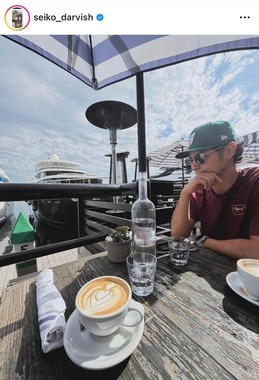 山本聖子さんのインスタグラム（＠seiko_darvish）より