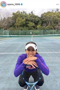 園田彩乃選手のインスタグラム（＠ayano_1006）より