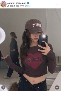 重盛さと美さんのインスタグラム（＠satomi_shigemori）より