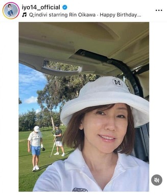 松本伊代さんのインスタグラム（＠iyo14_official）より