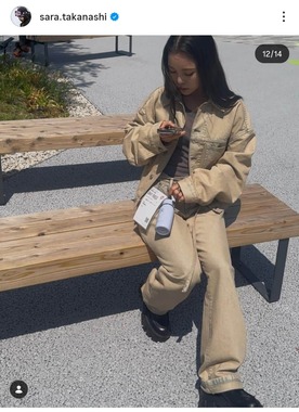 高梨沙羅選手のインスタグラム（＠sara.takanashi）より