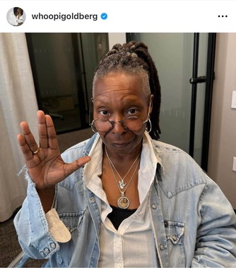 ウーピー・ゴールドバーグさんのインスタグラム（＠whoopigoldberg）より
