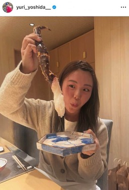 吉田優利さんのインスタグラム（＠yuri_yoshida__）より