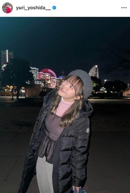 吉田優利さんのインスタグラム（＠yuri_yoshida__）より