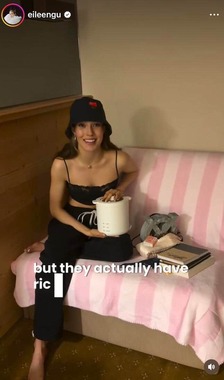谷愛凌（アイリーン・グー）選手のインスタグラム（＠eileengu）より