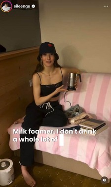 谷愛凌（アイリーン・グー）選手のインスタグラム（＠eileengu）より